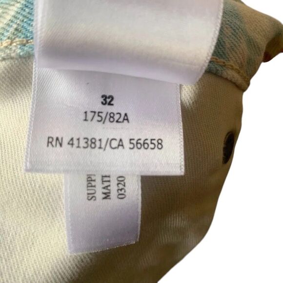 Polo Ralph Lauren Floral Denim Shorts Sz 32 Cut Off Crosby Relaxed Distressed - Picture 5 of 12